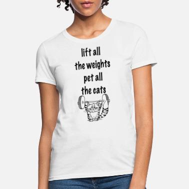 cat weightlifting shirt